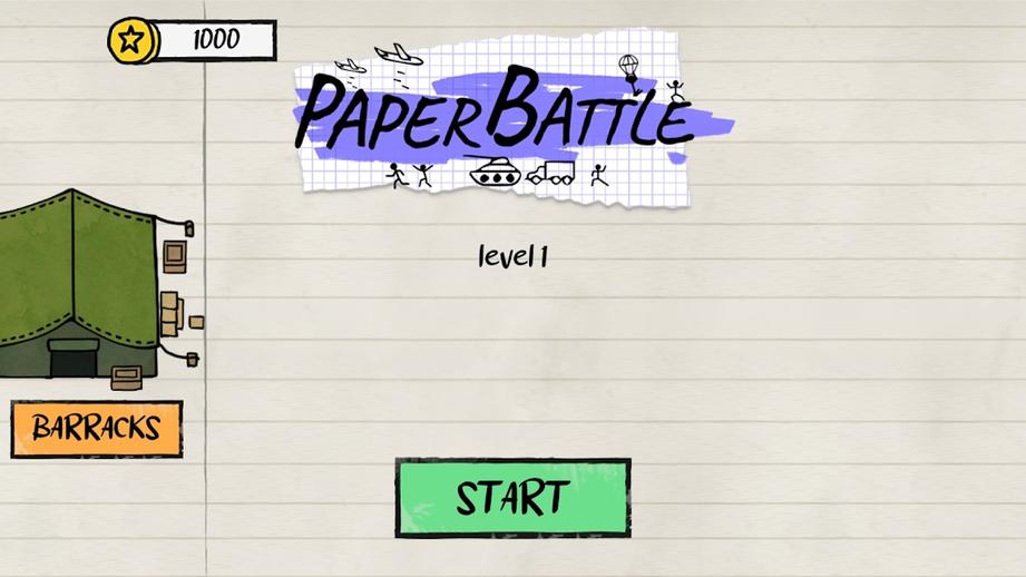 纸张战斗PAPER BATTLE1