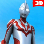 超级战士奥特曼英雄3D_logo